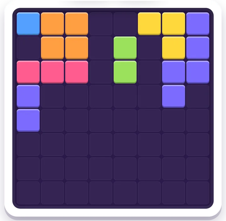 Block Puzzle game board