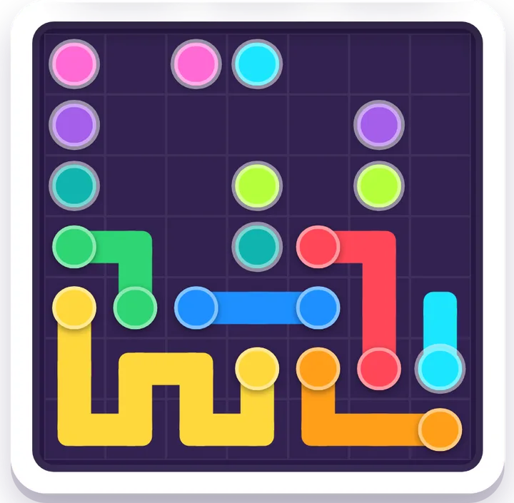 Flow Connect game board