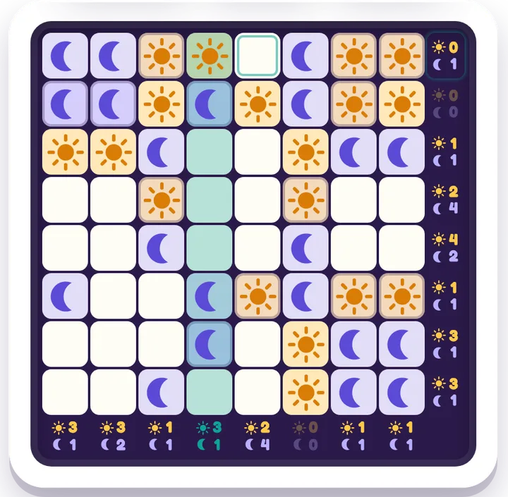 Sun & Moon game board